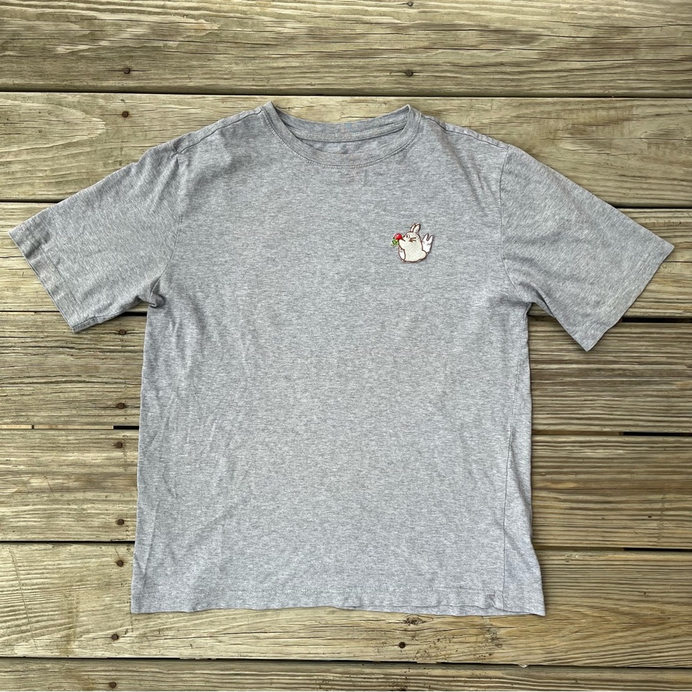 Gray Short Sleeve Men's Tee